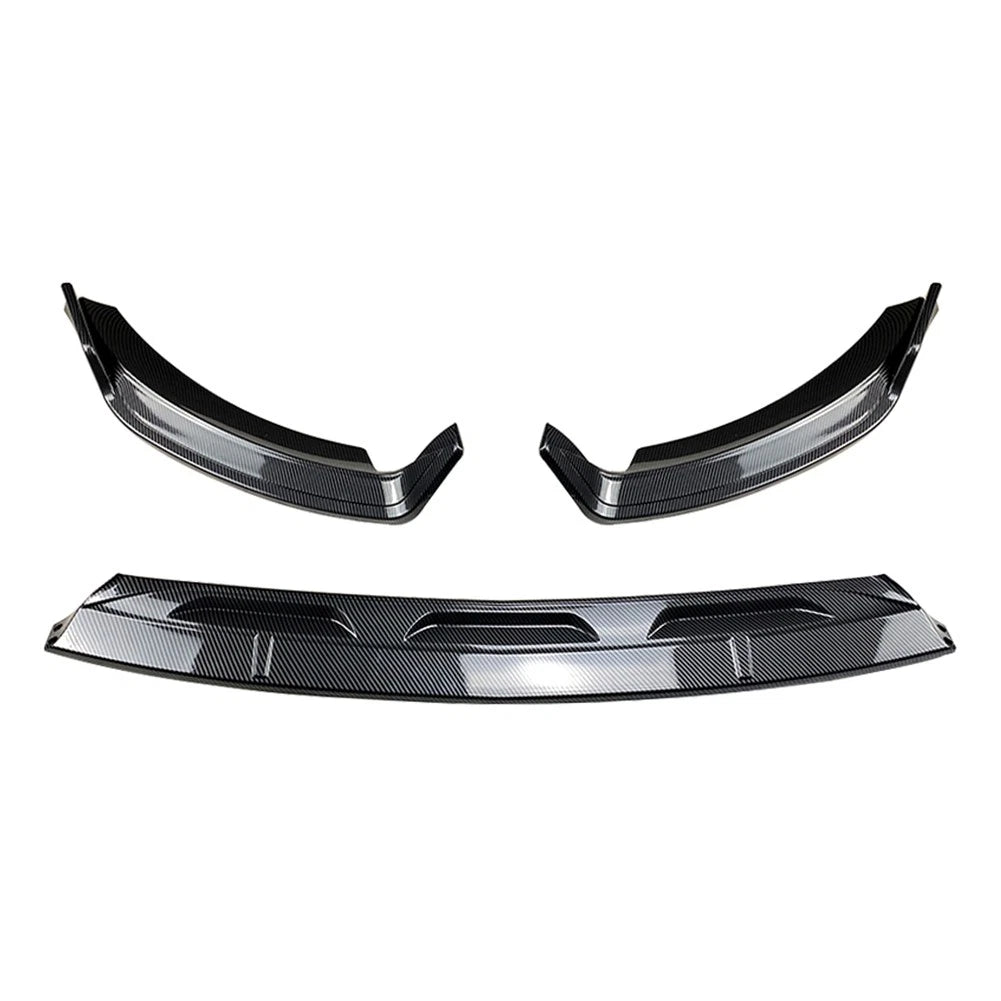 Front Bumper Lip Spoiler Splitter Body Kit For Benz GLE W167 20-22 Carbon fiber