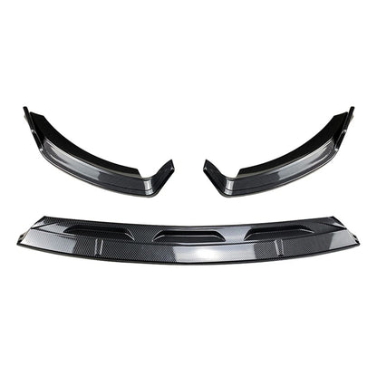 Front Bumper Lip Spoiler Splitter Body Kit For Benz GLE W167 20-22 Carbon fiber