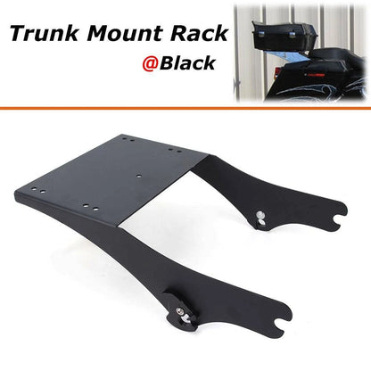 Detachable Tour Pack Pak Luggage Rack Trunk Bracket For Harley Touring 1997-2008