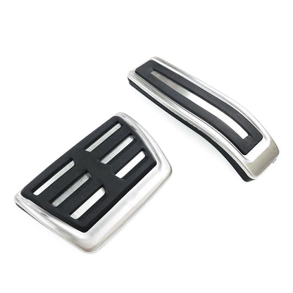 Stainless Steel Fuel Brake Pedal Cover For VW Touareg For Porsche Cayenne LHD