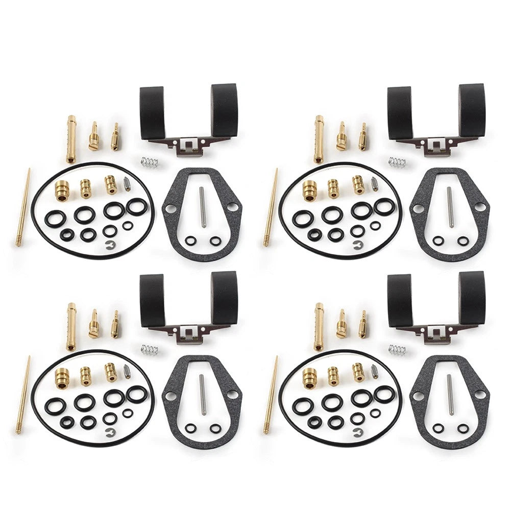 4 X Carburetor Rebuild Repair Kit Jets Gasket For Honda CB550F CB550K 1974-1976