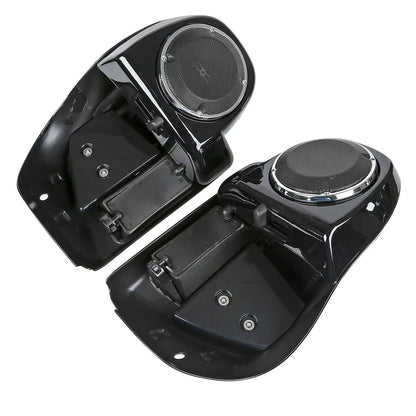 Lower Vented Fairing 6.5" Speakers &Light Fit For Harley Touring FLHT FLHX 14-24