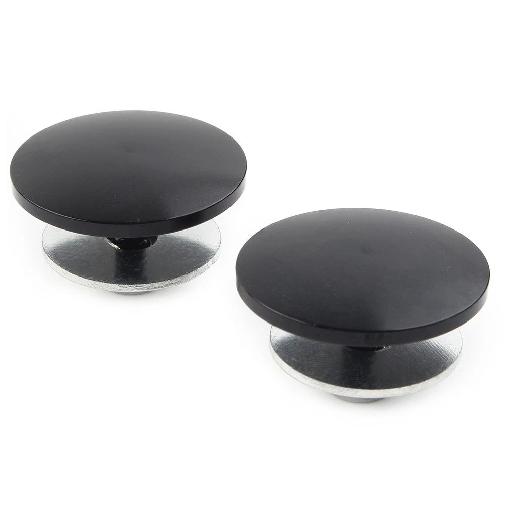 1 Pair Aluminum Inner Fairing Mirror Plugs For Harley Street Glide Trike FLHXXX