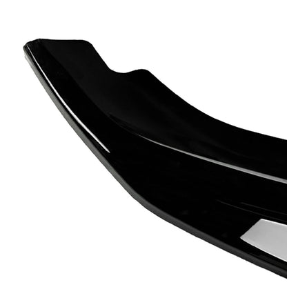 Glossy Black Front Bumper Lip Spoiler Splitter For VW Tiguan MK3 2024-2025