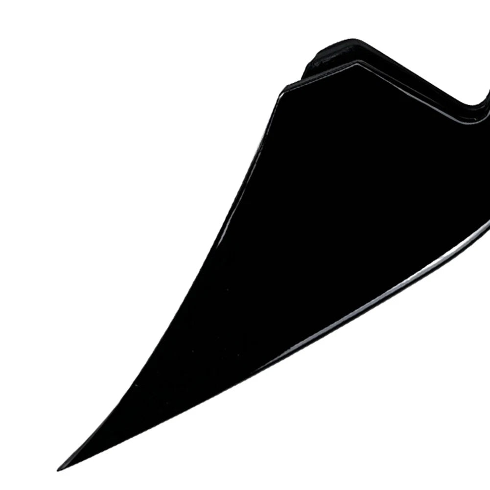 Glossy Black Front Bumper Side Air Vent Trim Cover For Toyota GR86 2022-2025