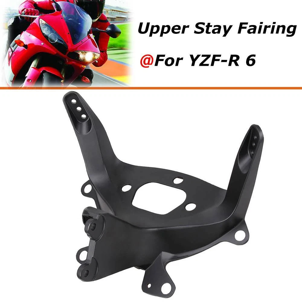 Black Upper Stay Cowing Fairing Bracket For Yamaha YZF-R6 2003 2004 2005 YZF R6S