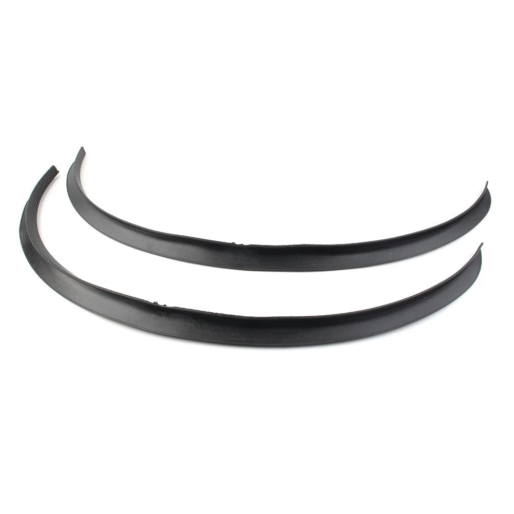 Carbon Fiber Car Wheel Eyebrow Arches Lips Fender Flares Protector Trim Cover