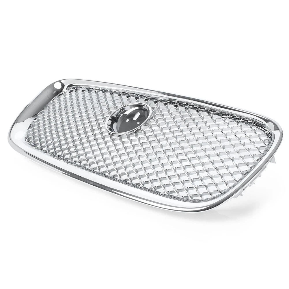 Front Center Upper Grille Chrome For Jaguar XF XFR 2012-2015