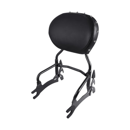 12" Backrest Sissy Bar Mount Spools Fit For Indian Chief Dark Horse 2016-2018 17