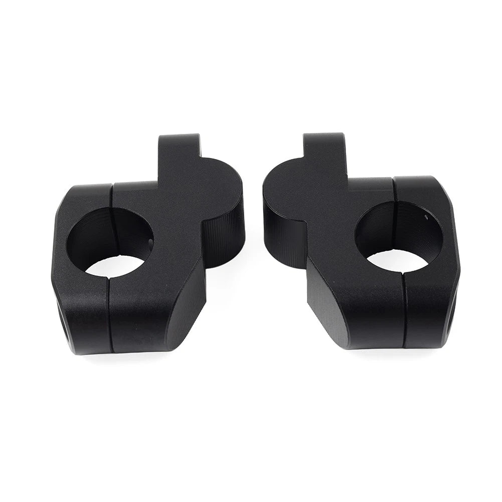 28mm 1 1/8 Offset Handlebar Clamp Mount Riser For Honda For Suzuki For Kawasaki