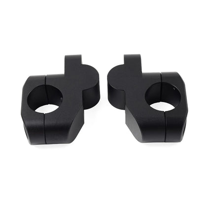 28mm 1 1/8 Offset Handlebar Clamp Mount Riser For Honda For Suzuki For Kawasaki