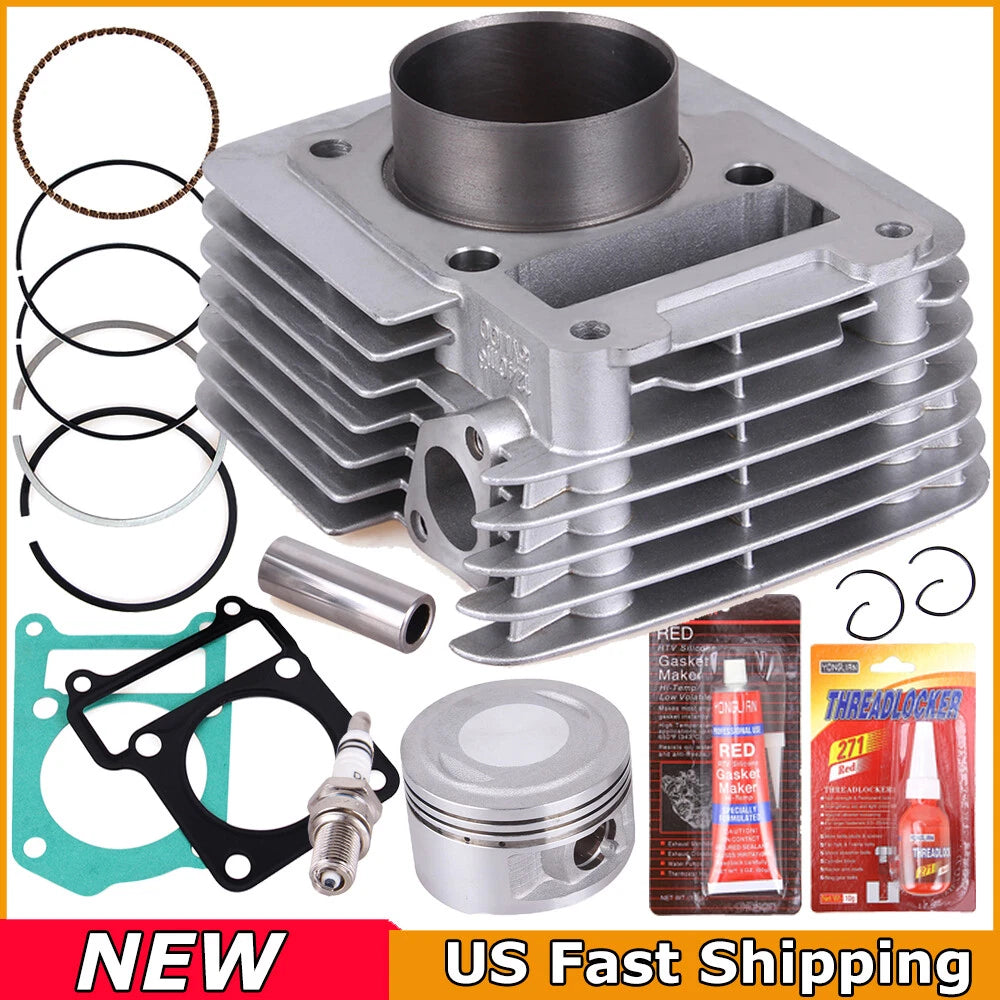 Cylinder Piston Gasket Top End Rebuild Kit For Yamaha TTR125E 2003-2009 TTR125L