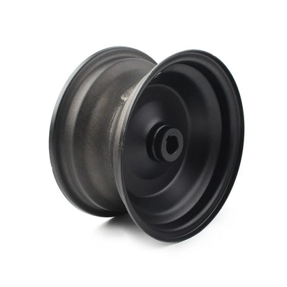 6" 145/70-6 in  Wheel Rim Fit Go Kart Off-Road Dirt Pit Bike Black Motorcycle US