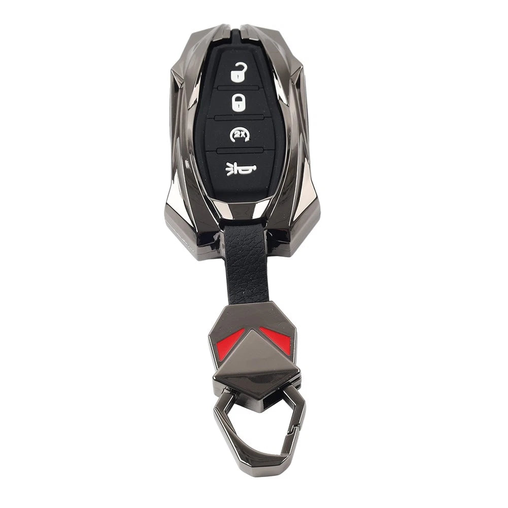 1 Set Car Key Cover Key Fob Cover Protector Case For Dodge Ram 1500 2019-2024