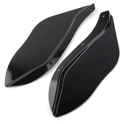 1 Pair Fairing Windshield Air Deflector For Harley Street Electra Glide 96-13 US