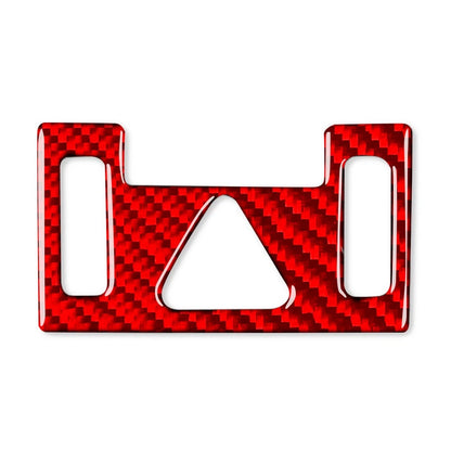 Carbon Fiber Red Mergency Light Button Frame Trim For Kia K3 Forte 2019-21 US US