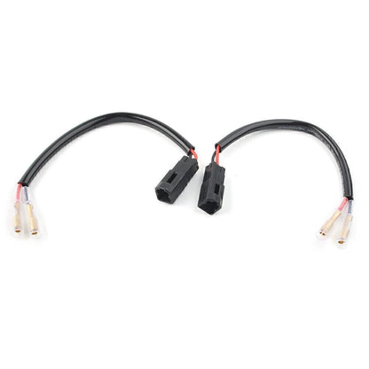 2PCS Rear Turn Signal 2-Wire Connector Harness Wire Fit Ducati 848 1098 1198