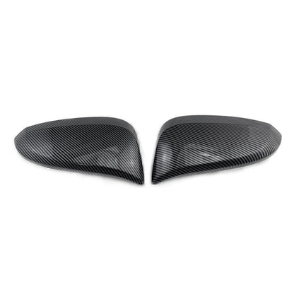 Fit Toyota Hilux Revo 2015 - 2022 Style Side Door Mirror Cover Trim Carbon Fiber