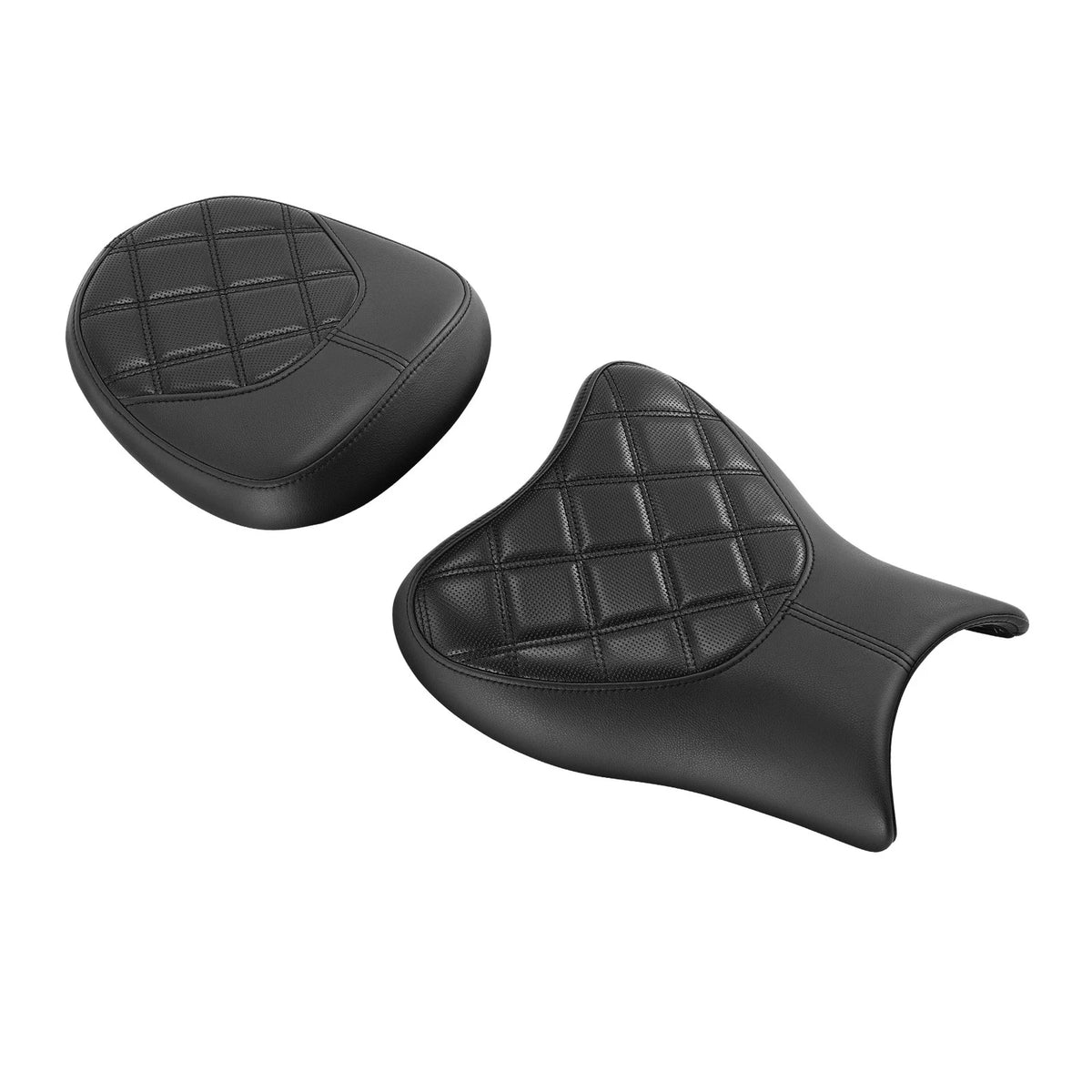 Rider Driver Passenger Seat Pillion Fit For Suzuki Hayabusa GSX1300R 08-20 Black