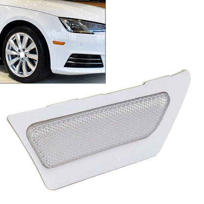 Front Bumper Reflector Side Marker Light For Audi A4 B9 2017-2019 White Right