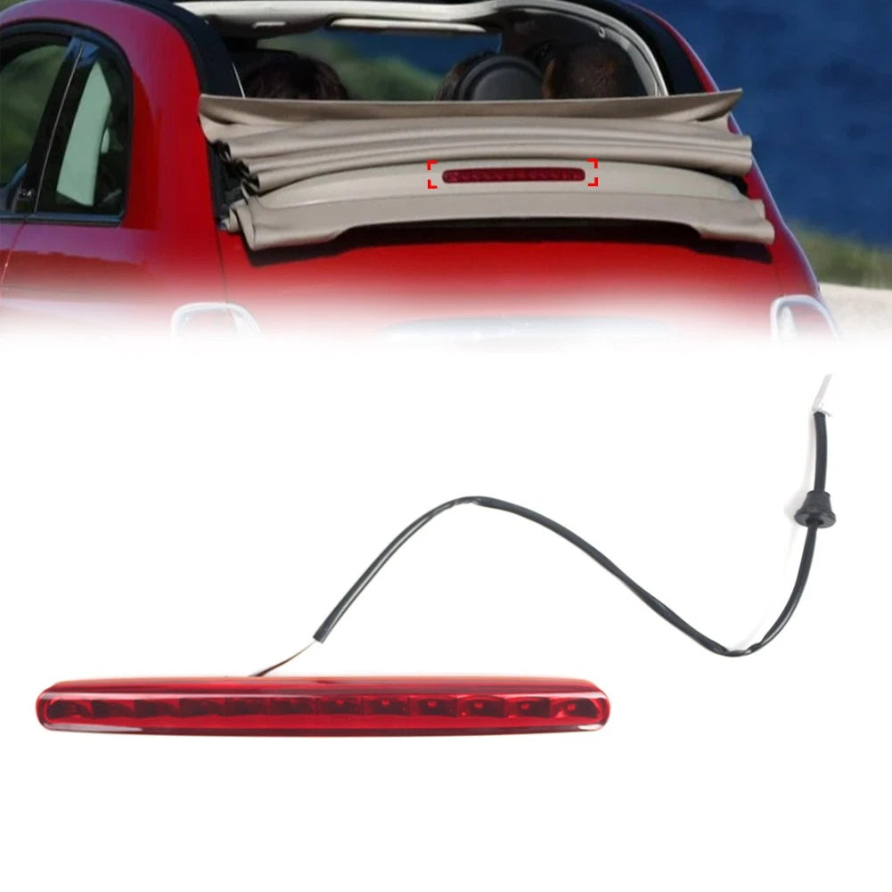 Rear High Mount Stop Brake Light 77365246 For Fiat 500 Convertibile 2009-2019