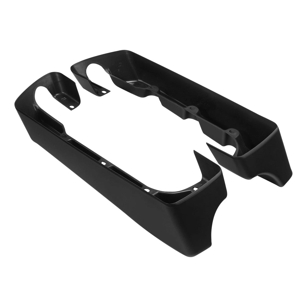 4" Matte Black Saddlebags Extensions Fit For Harley Street Road Glide King 14-23