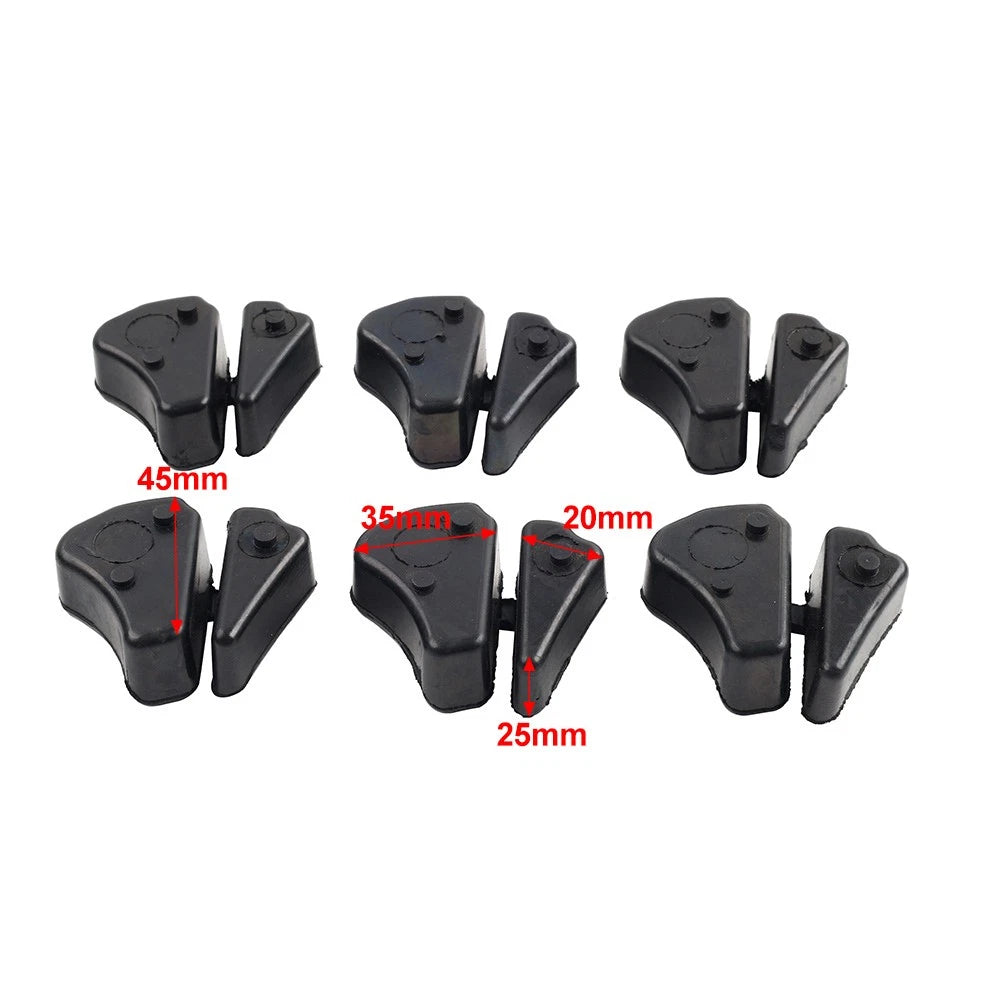 6Pcs Rear Wheel Hub Shock Damper Set For Yamaha MT-03 2015-2023 YZF-R3 2015-2025