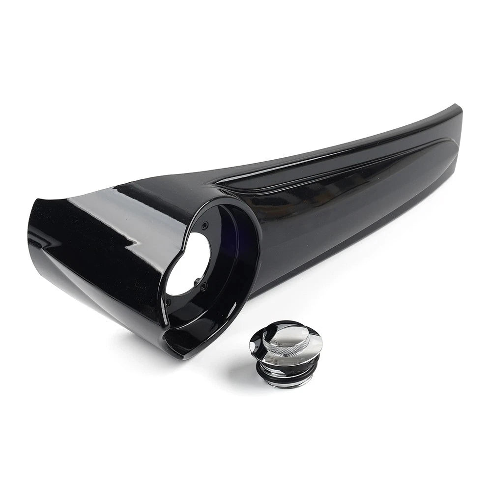 Stretched Dash Panel+Gas Tank Cap Cover For Harley Electra Street Glide 86-2007