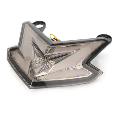 LED Taillight Integrated Turn Signal For Kawasaki Ninja Z800 ZX6R 636 Z125 Smoke