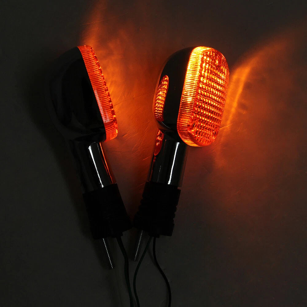 4x Turn Signal Blinker Lights For Honda Shadow 500 VT500C Rebel CA250 CMX250 400