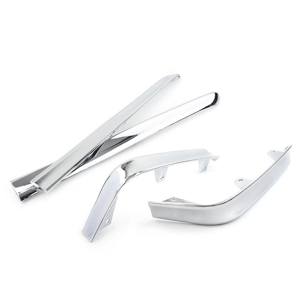 4pcs Saddlebag Pannel Decoration Strips Fit For Honda Goldwing GL1800 2001-2011