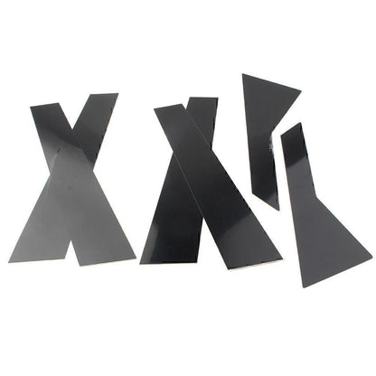 Door Trim Pillar Posts Cover Glossy Black FIT FOR VW Jetta 2019-2021 (6 Pcs/Set)