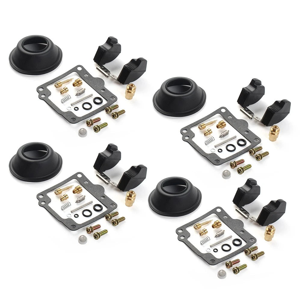 4x Carburetor Repair Kit Diaphragm Float For Suzuki GS550 GS550M GS550T GS550E/L