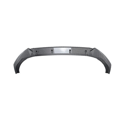 Carbon Look Front Bumper Spoiler Lip For Audi A3 S3 8V Pre-Facelift 2013-2016