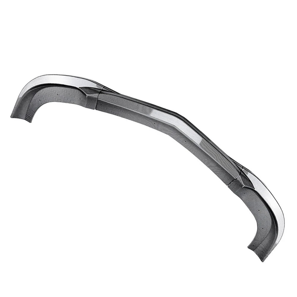Carbon Look Front Bumper Spoiler Lip For Benz C Class W204 C63 Sedan 2007-10