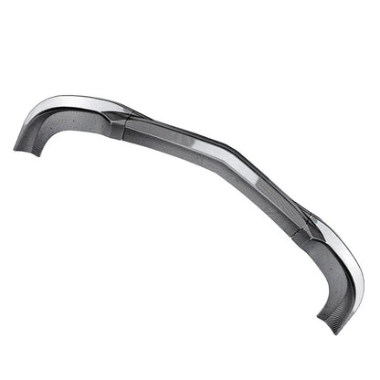 Carbon Look Front Bumper Spoiler Lip For Benz C Class W204 C63 Sedan 2007-10