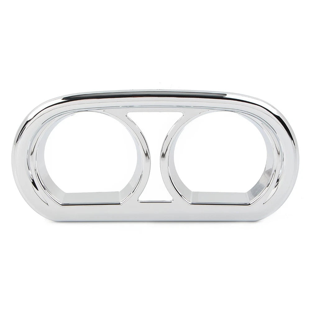 Motorcycle Chrome Gauge Bezel Trim Kit Fit Harley Road Glide FLTRX 2015-Later