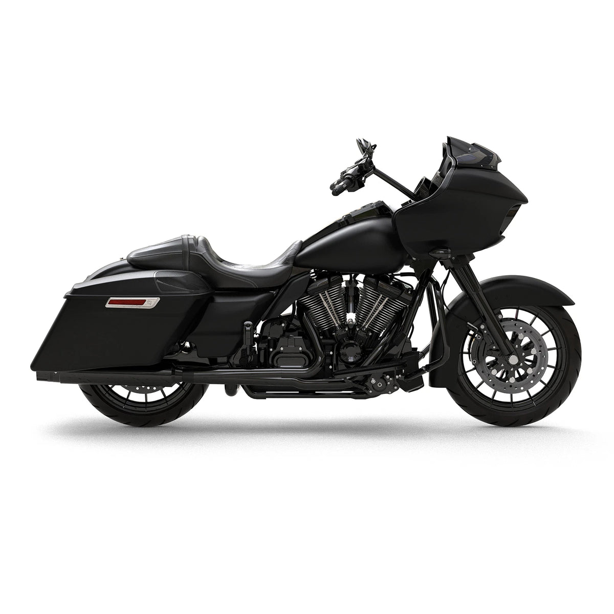 Fairings Body Work Kit Fit For Harley Touring CVO Road Glide 15-23 Black Denim