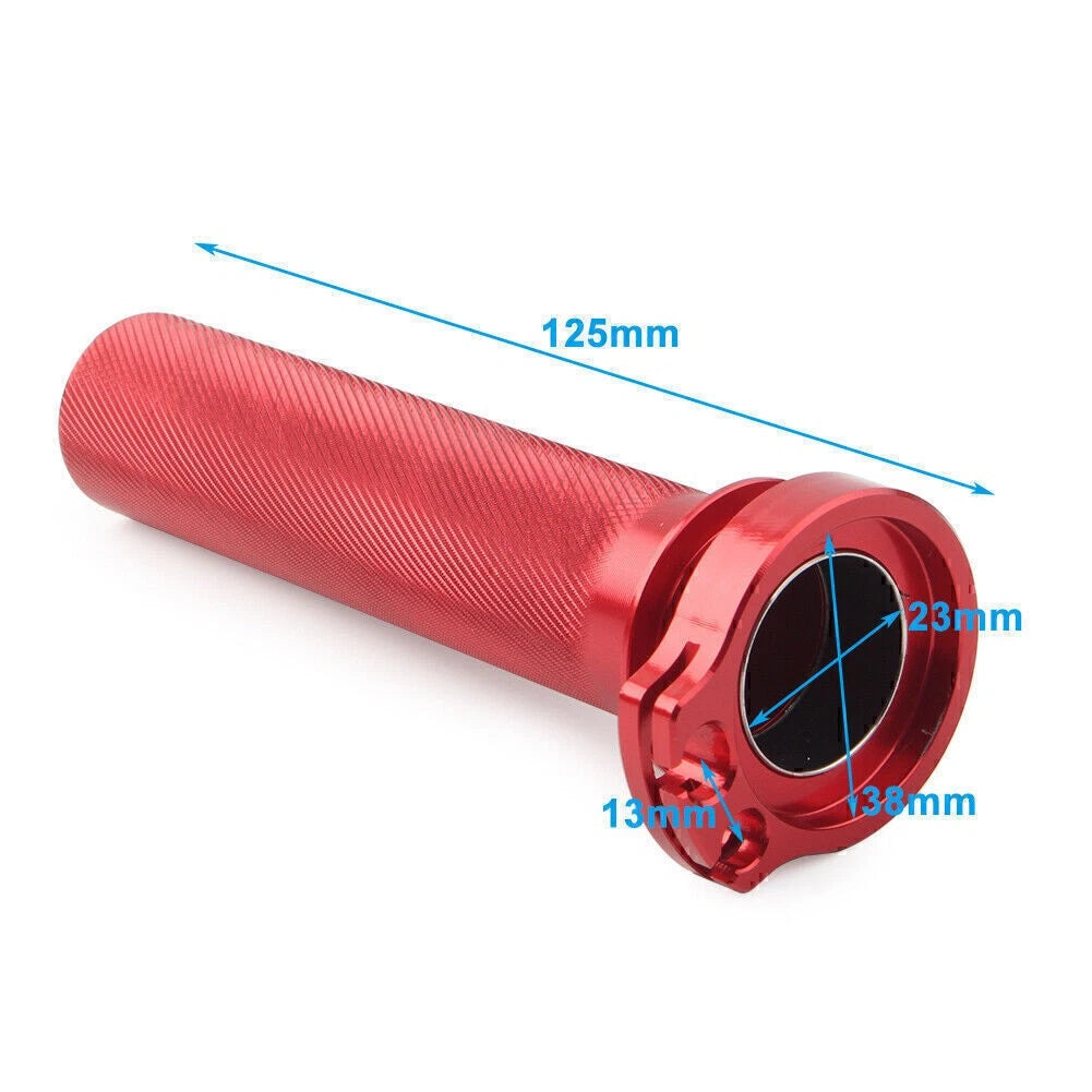 Twister Bearing Throttle Tube For HONDA CRF250R CRF450R CRF250X CRF450X Red