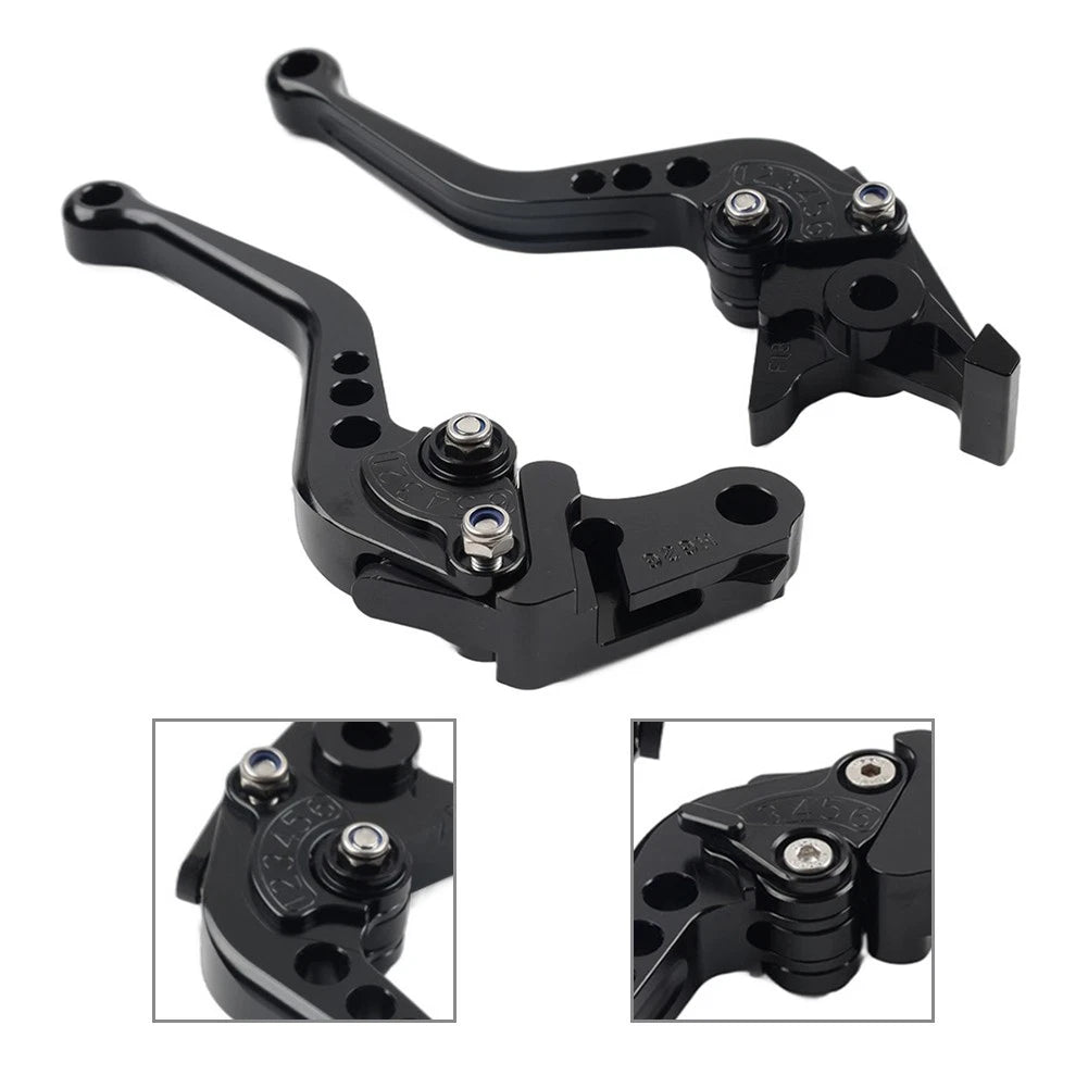 2pcs Motorbike Short Brake Clutch Levers For Honda CBR600 F2 F3 F4 F4I 1991-2007