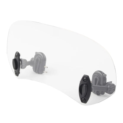 Clip-On Windshield Extension Spoiler Windscreen Deflector Clear Universal USA