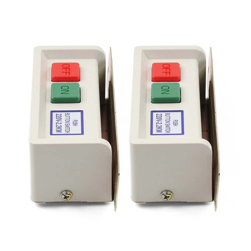 Push Button On & Off Switch For Industrial Sewing Machine Motor 220 Volt