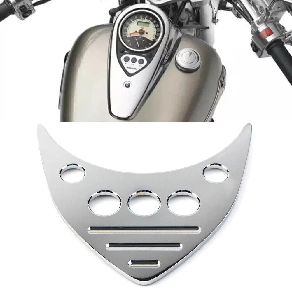 CNC Dashboard Panel Cover Chrome For Kawasaki VN900 Classic/LT  2006-2021 Custom