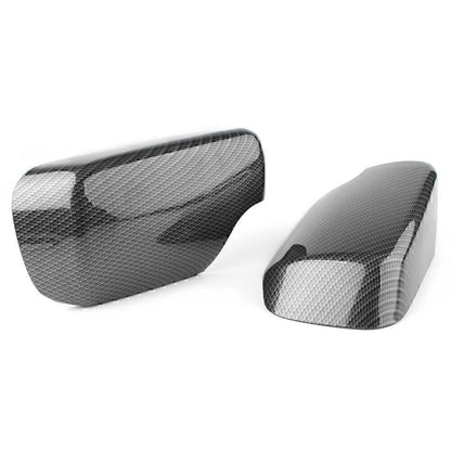 Outer Exterior Rear View Side Mirror Cover Trim For BMW E46 1998-2005 2004 2PCS