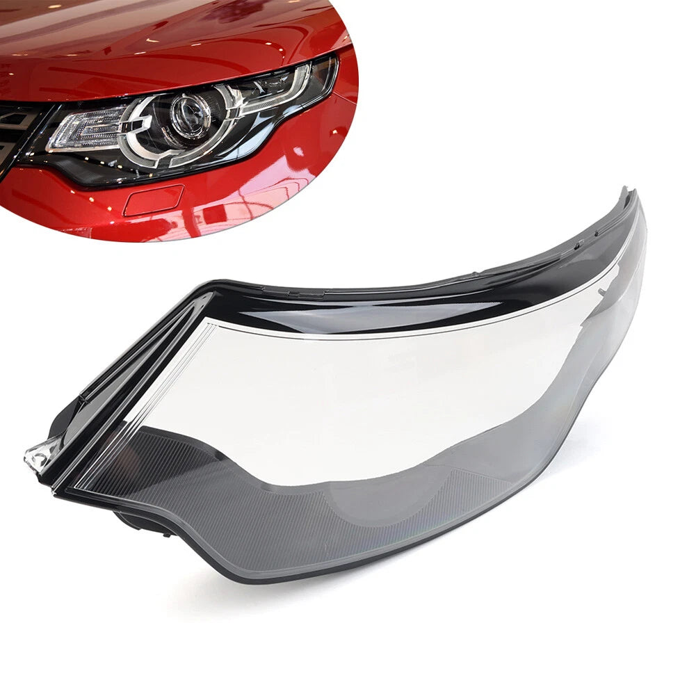 Headlight Lens Cover Lamp Shell For Land Rover Discovery Sport 2015-2019 Left