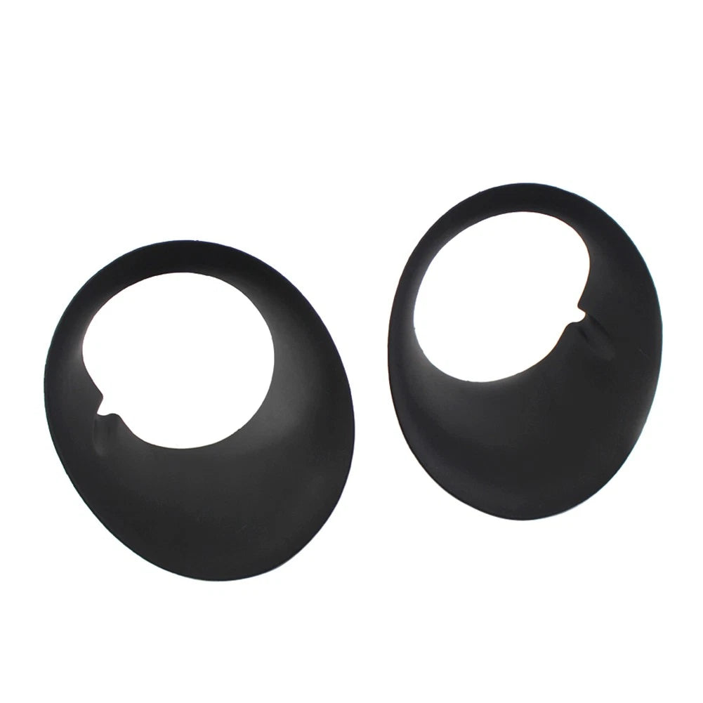 2pcs Front Bumper Fog Light Bezel Cover For Dodge Ram 1500 2500 3500 2002-2008