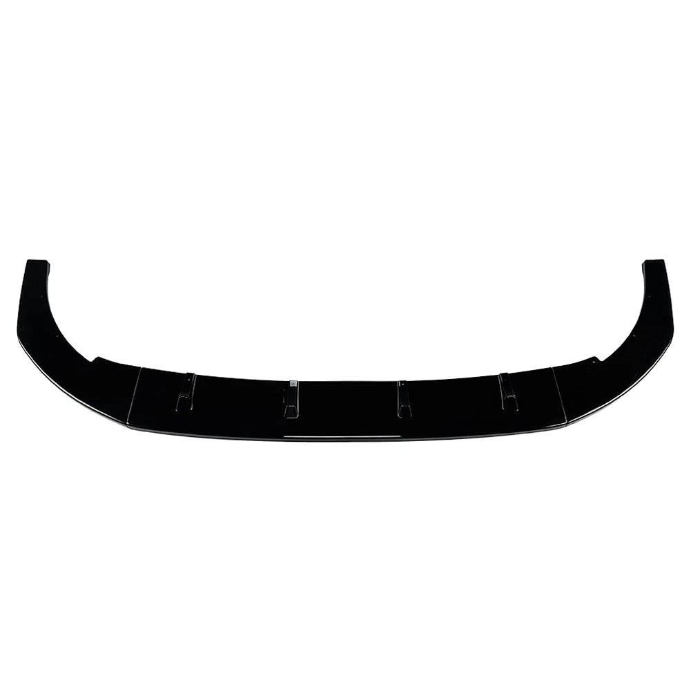 Glossy Front Bumper Lip Spoiler Splitter For Volkswagen Golf 8 CS R 2020-2024