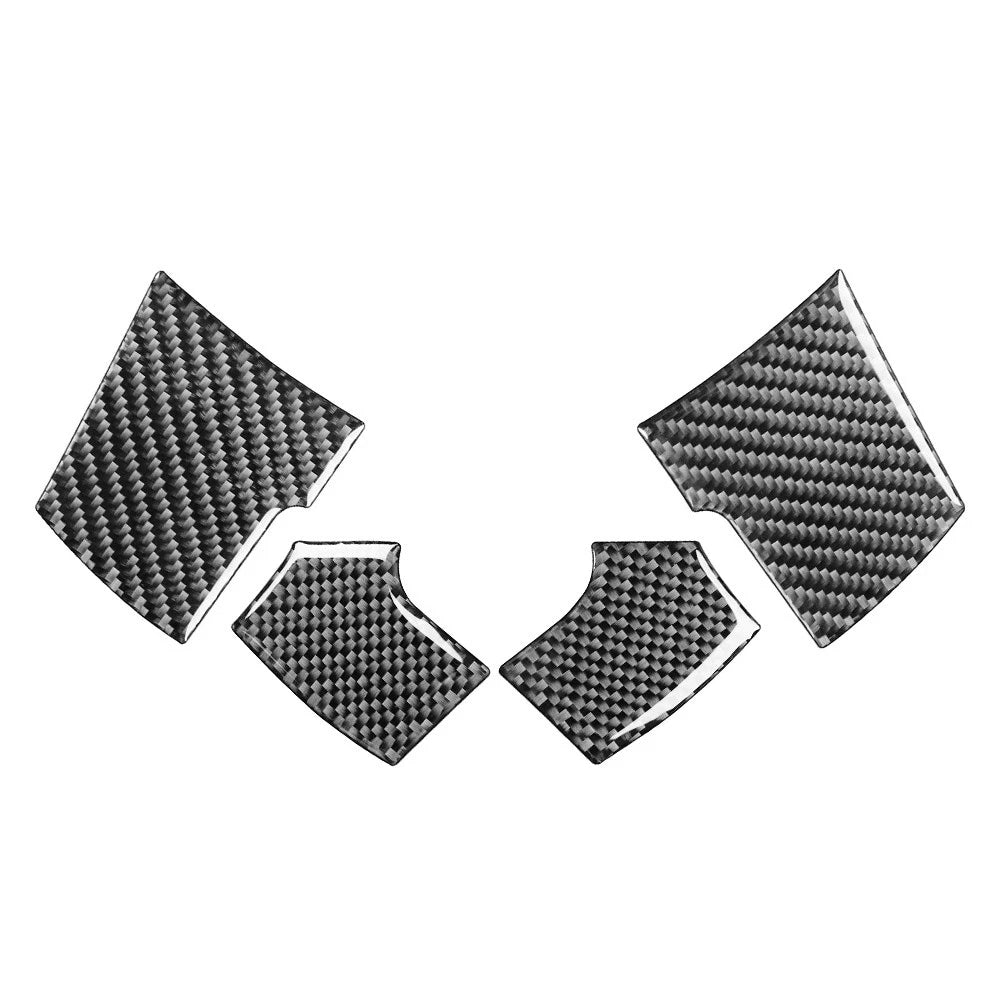Carbon Fiber Interior Steering Wheel Cover Trim For Ford F-150 2004-2008 US