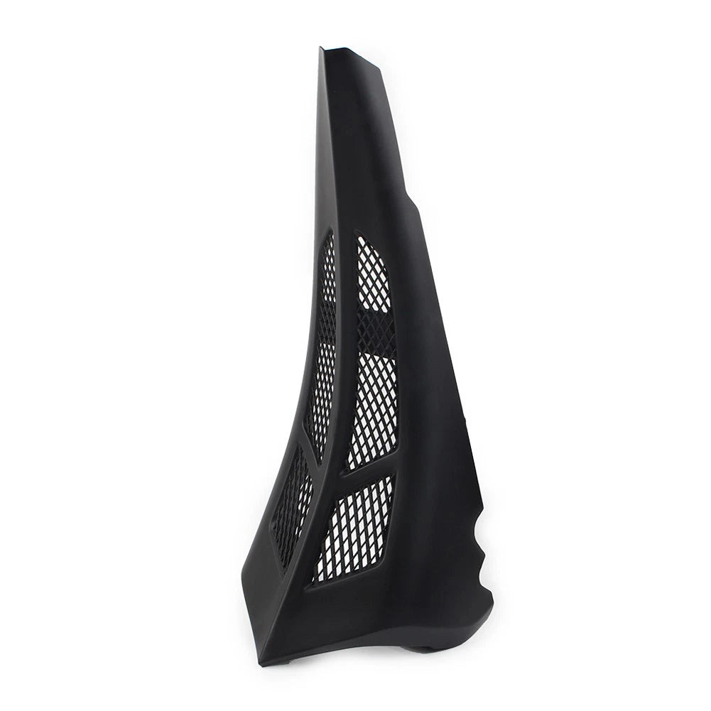 Tall Chin Spoiler Scoop Stretched For Harley Street Road Glide 2014-22 Matte Blk