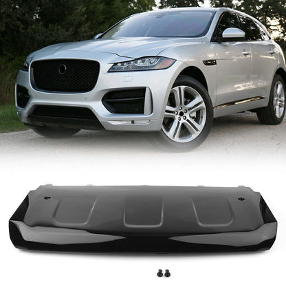 Front Bumper Protector Guard Skid Plate Blk Fit Jaguar F-PACE SPORT 2016-2019 US
